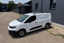 Citroen Berlingo/Multispace 2018– Črne strešne sani (turški dizajn) Standardna, plastične noge fotografija 6