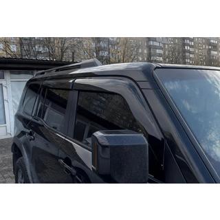 Vetrni deflektorji za okna Niken Luxury (4 kosi) fotografija 2