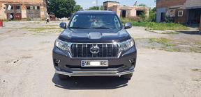 Toyota Land Cruiser Prado 150 2009–2023 Sprednji zaščitni lok ST014 (nerjavno jeklo) fotografija 7