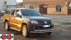 Volkswagen Amarok 2010–2022 Sprednji zaščitni lok ST018-2 (nerjavno jeklo) fotografija 6