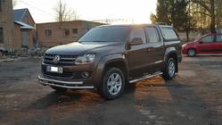 Volkswagen Amarok 2010–2022 Sprednji zaščitni lok ST018-2 (nerjavno jeklo) fotografija 9