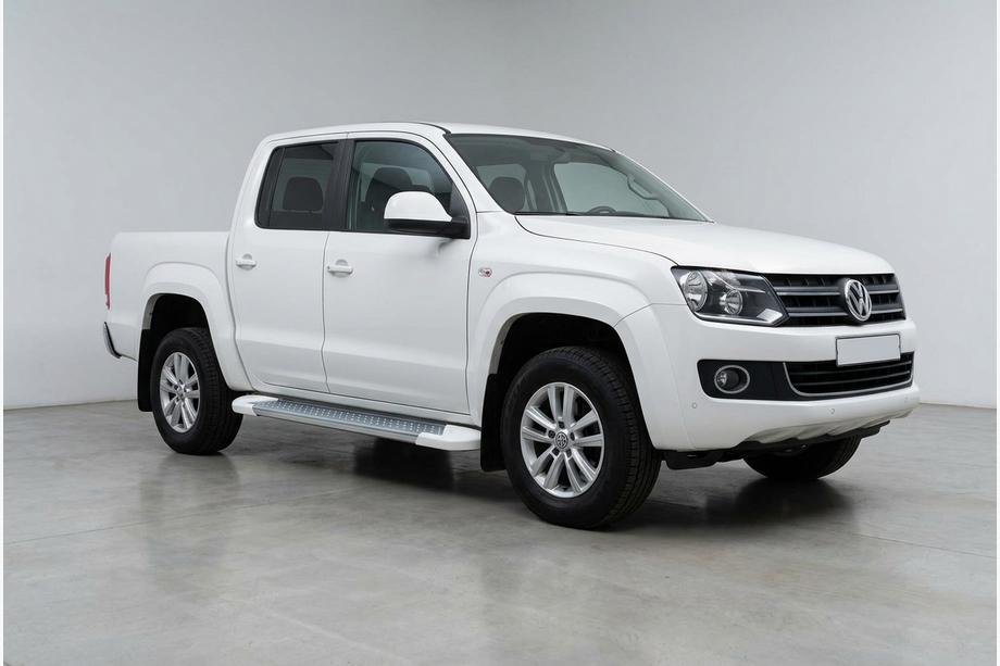 Volkswagen Amarok 2010–2022 Bočne stopnice Allmond White (2 kosa, aluminij) Image