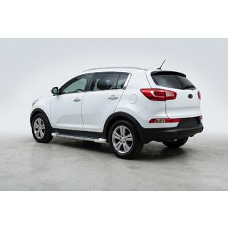 Bočne stopnice Allmond White (2 kosa, aluminij) Kia Sportage 2010–2015 fotografija 1