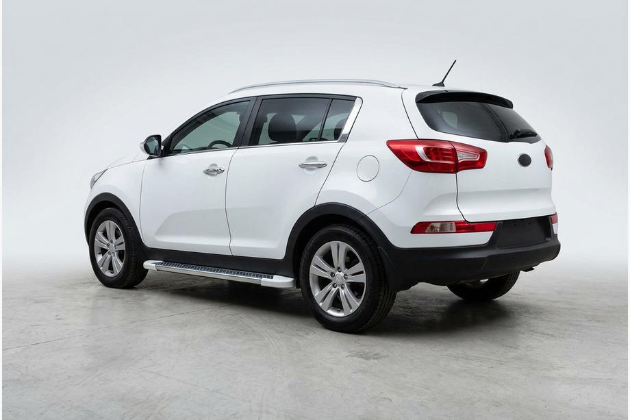 Kia Sportage 2010–2015 Bočne stopnice Allmond White (2 kosa, aluminij) Image