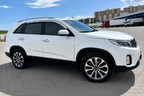 Kia Sorento II XM 2009–2014 Sive OEM strešne sani (aluminij, lepljena montaža) fotografija 3