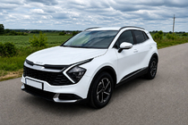 Kia Sportage 2021– Integrirani strešni nosilci, črni OEM (ABS plastika, montaža z lepilom) fotografija 3