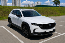 Mazda CX-50 2022– Sive OEM strešne sani (aluminij, lepljena montaža) fotografija 2