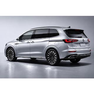 Integrirani strešni nosilci, črni OEM (aluminij, montaža z lepljenjem) Volkswagen Viloran 2020– fotografija 1