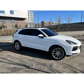 Integrirani strešni nosilci, črni OEM (aluminij, montaža z lepljenjem) Porsche Cayenne 2018– fotografija 2