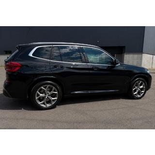 Integrirani strešni nosilci (relingi) kromirani OEM (aluminij, montaža z lepljenjem) BMW X3 G01 2018– fotografija 2