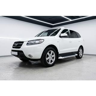 Bočne stopnice Allmond White (2 kosa, aluminij) Hyundai Santa Fe 2 2006–2012 fotografija 1