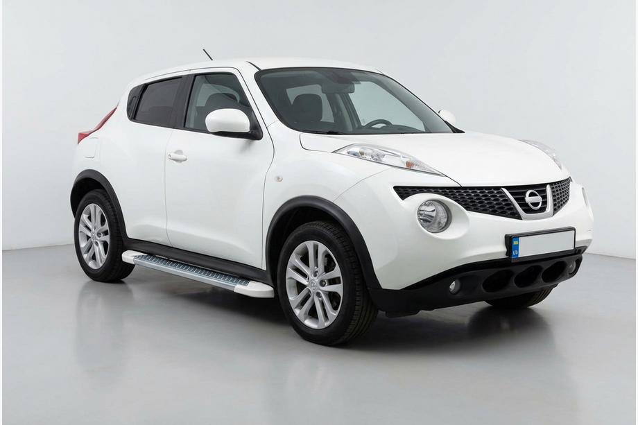 Nissan Juke 2010–2019 Bočne stopnice Allmond White (2 kosa, aluminij) Image