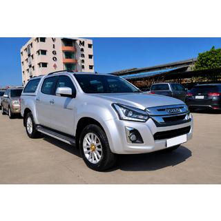 OEM strešne letve črne (ABS plastika, montaža z lepilom) Isuzu D-Max 2011–2019
