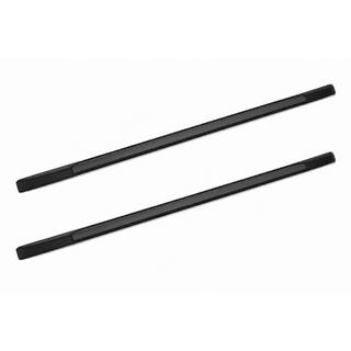 OEM strešne letve črne (ABS plastika, montaža z lepilom) Toyota Hilux 2015–