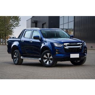 Sivi OEM strešni vzdolžni nosilci (aluminij) Isuzu D-Max 2011–2019 fotografija 1