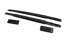 Isuzu D-Max 2011–2019 Strešne tirnice črne OEM (aluminij) fotografija 2