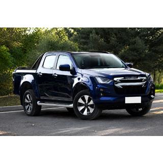 Strešne tirnice črne OEM (aluminij) Isuzu D-Max 2011–2019 fotografija 1