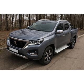 Sivi OEM strešni vzdolžni nosilci (aluminij) Peugeot Landtrek 2020– fotografija 1