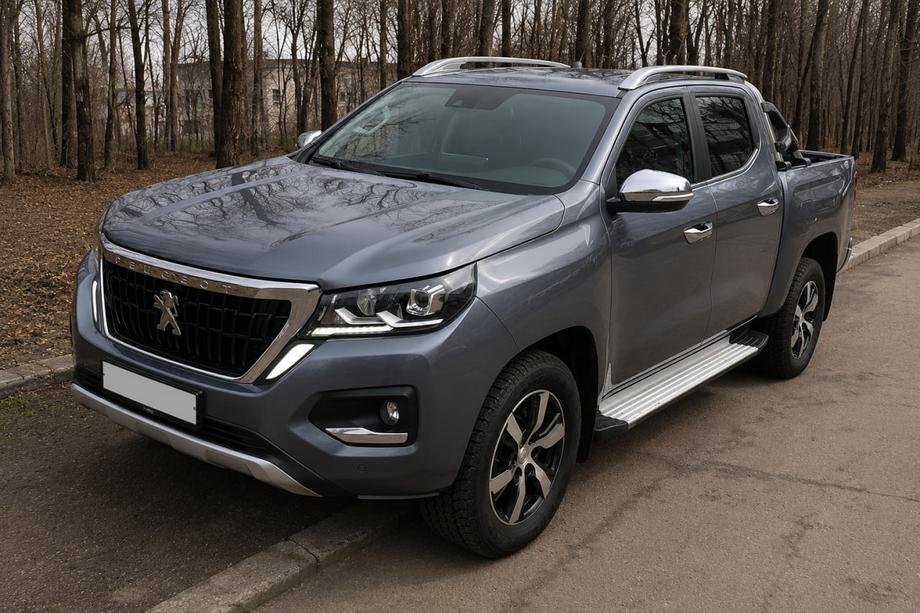 Peugeot Landtrek 2020– Sivi OEM strešni vzdolžni nosilci (aluminij) Image
