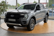 Ford Ranger 2022– Strešne tirnice črne OEM (aluminij) fotografija 1