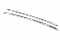 Changan CS35 2012–2022 Integrirane strešne sani sive OEM (aluminij, montaža z lepljenjem) fotografija 1