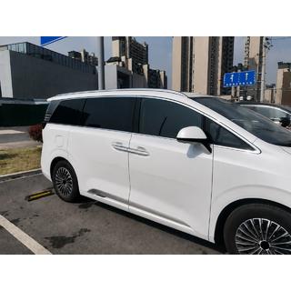 Integrirane strešne sani sive OEM (aluminij, montaža z lepljenjem) Denza D9 2022–