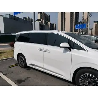 Integrirane strešne sani sive OEM (aluminij, montaža z lepljenjem) Denza D9 2022–