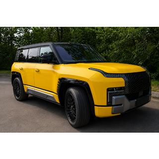 Integrirani strešni nosilci črni OEM (aluminij) BYD Yangwang U8 2023–