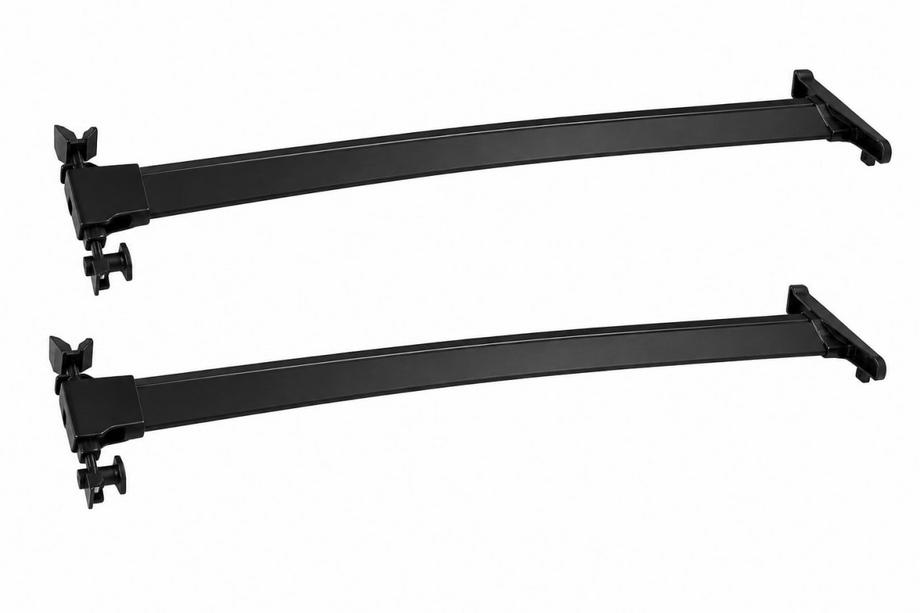 Toyota Land Cruiser 200 2007–2021 Strešni prtljažnik (prečke) črne za OEM strešne sani (aluminij) Image