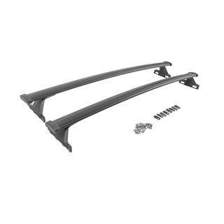 Strešni nosilci (prečne palice) črni za integrirane strešne sani OEM (aluminij) fotografija 3