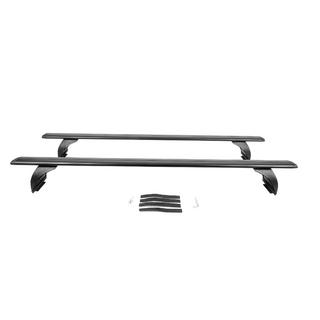 Strešni nosilec (prečne palice) črne OEM (zaklepanje na ključ, aluminij) Jeep Wrangler 2007–2017 fotografija 1
