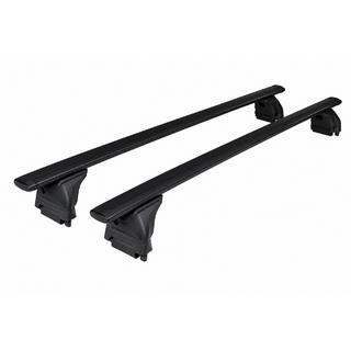 Strešni nosilec (prečne palice) črne OEM (zaklepanje na ključ, aluminij) Jeep Wrangler 2018–