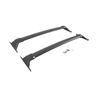 Strešni nosilci (prečne palice) črni za integrirane strešne sani OEM (aluminij) fotografija 3