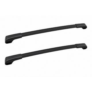 Strešni prtljažnik (prečke) črne za OEM strešne sani (aluminij) Subaru Impreza 2011–2016