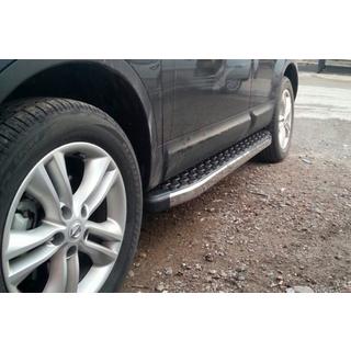 Stranske stopnice BlackLine (2 kosa, aluminij) Nissan Qashqai 2014–2021 fotografija 2
