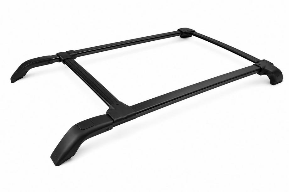 Ford Bronco 2021– Strešni nosilci z prečkami, črni OEM V1 (aluminij) Image