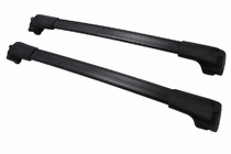 Toyota Land Cruiser Prado 250 2023– Strešni prtljažnik (prečke) črne za OEM strešne sani (aluminij) fotografija 1