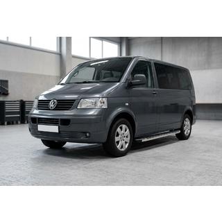 Stranske stopnice BlackLine (2 kosa, aluminij) Volkswagen T5 Transporter 2003–2010 fotografija 3