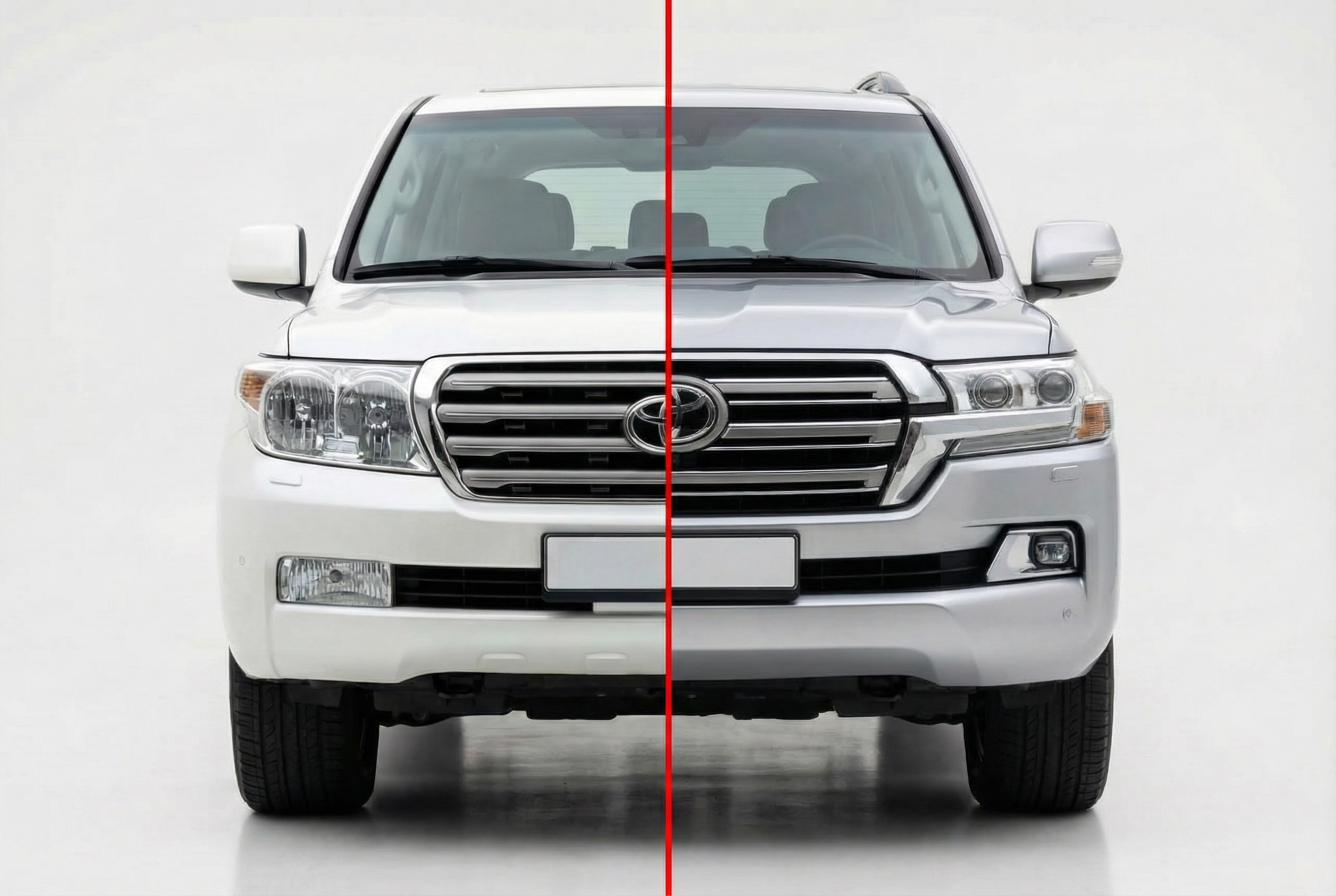 Toyota Land Cruiser 200 2007–2015 facelift na 2016+: kaj se spremeni in kaj je v kompletu