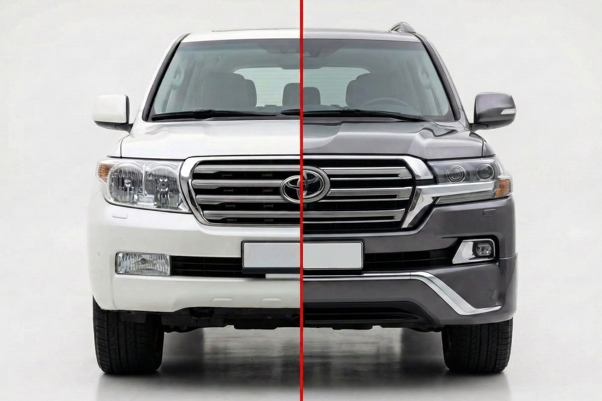 Kako doseči, da je LC200 2007–2015 videti kot nov avto, brez nakupa drugega Land Cruiser