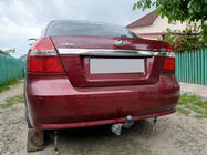 Chevrolet Aveo T250 2005–2011 Zadnja letev (nerjavno jeklo) fotografija 1