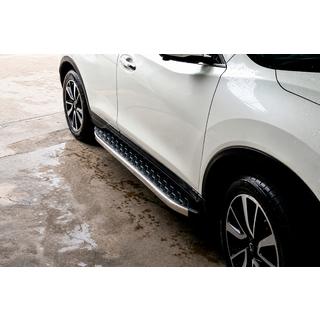 Stranske stopnice BlackLine (2 kosa, aluminij) fotografija 1