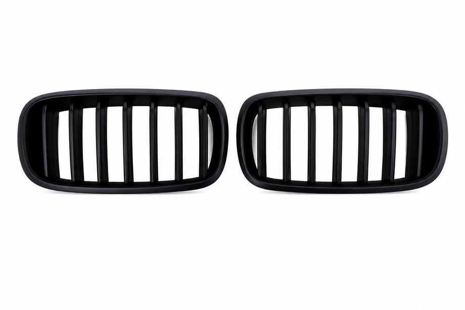 BMW X5 F15 2013–2018 Ledvične rešetke 1 Bar (mat črna) Image