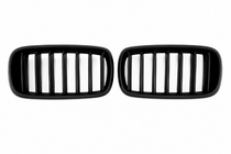 BMW X6 F16 2014–2019 Ledvične rešetke 1 Bar (mat črna) fotografija 1