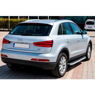 Stranske stopnice BlackLine (2 kosa, aluminij) Audi Q3 2011–2019 fotografija 1