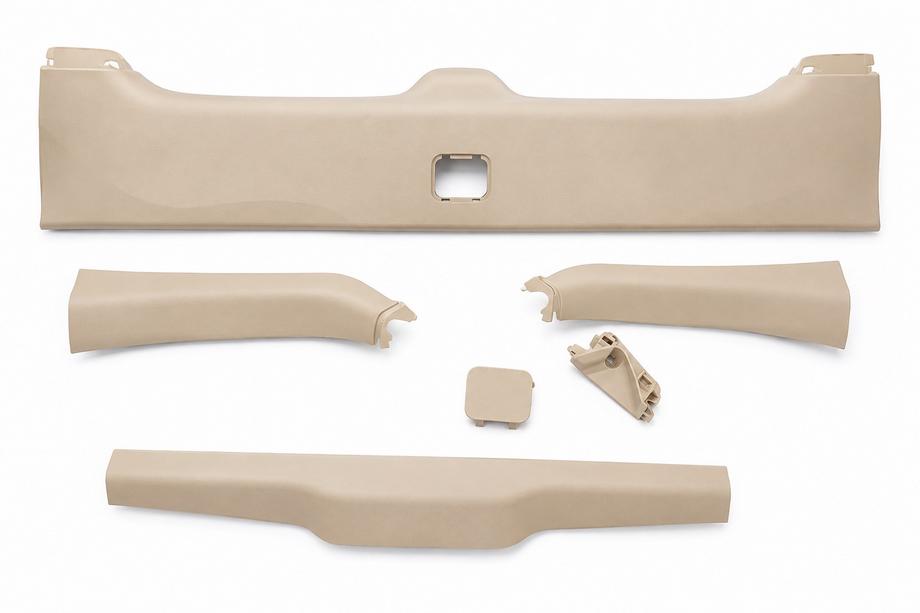 Lexus LX570/450d 2008–2022 Komplet bež plastičnih oblog – zadnji del Image