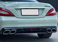 Mercedes CLS C218 2011–2018 Zadnji difuzor s kromiranimi izpušnimi nastavki (2015-2018, GT63 dizajn) fotografija 3