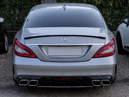 Mercedes CLS C218 2011–2018 Zadnji difuzor s kromiranimi izpušnimi nastavki (2015-2018, GT63 dizajn) fotografija 2