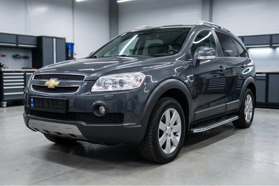 Chevrolet Captiva 2006–2019 Stranske stopnice BlackLine (2 kos, aluminij) Image