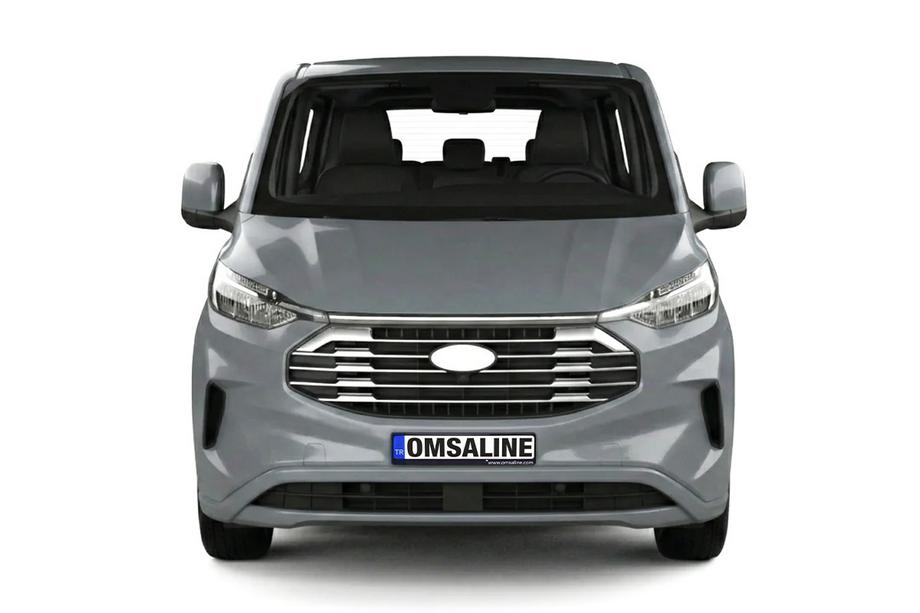 Ford Custom 2023– Okrasne letvice za masko (9 kos, nerjavno jeklo) Image